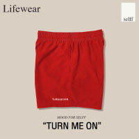 Selff.stores -  MOOD FOR SELFF WITH TURN ME ON(RED) - กางเกงขาสั้น กางเกงสีแดง กางเกงขาสั้นผู้ชาย / short men