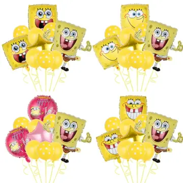 Cartoon Spongebob Latex Balloon Kids Birthday Party Decoration 