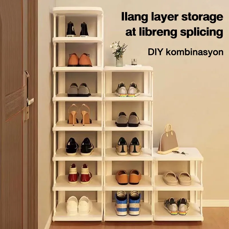 Stackable Shoe RackEasy-assembled Shoe Organizer and Storage