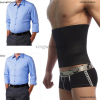 xingwendanp maelovely 【Shuangmeng】Men S ชุดกระชับสัดส่วน Slimming ที่รัดเอว Cincher Power Underbust ร้อนเข็มขัดซาวน่า