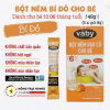 Bột nêm bí đỏ & phô mai dành cho bé ăn dặm vaby hộp 48g - ảnh sản phẩm 1