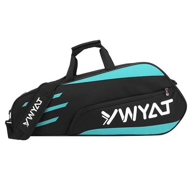 YWYAT Badminton Bag Outdoor Sports Training Fitness Racket Bags Large Capacity Waterproof Badminton Racquet Backpack