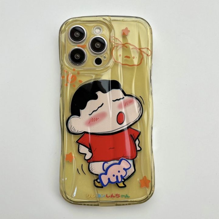 สำหรับ-iphone-case-เคสไอโฟน-11-14plus14pro14promax-การ์ตูน-หมุนได้-crayon-shin-chan-เคส-compatible-for-iphone-7-8-plus-se2020-11-12-13-14-pro-max-case
