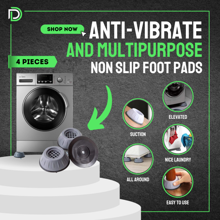Washing Machine Foot Pads with Anti Vibration and Anti Slip Design