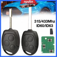 N52P3DTN อุปกรณ์เสริมรถยนต์ ง่ายต่อการพกพา ID60/ชิป ID63 315/433MHz สำหรับ Ford C-MAX S-Max สำหรับฟอร์ดกาแล็กซี่ กุญแจรถกุญแจ กุญแจรีโมท FOB กุญแจรถ FOB กุญแจรีโมทรถยนต์