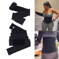 【LZ】 Cinto aparador de cintura para mulheres shapewear emagrecedor controle de barriga shaperwear queima de gordura envoltório bandagem 10x300cm