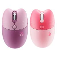 M3 Wireless Mouse Mute Ergonomic Anti-slip Quick Response 5 Buttons 2.4G Dual Mode Bluetooth-compatible Computer Office Mouse