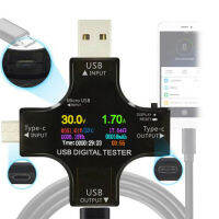 Universal usb Type C digital tester ที่วัดกระแสไฟ แรงดันไฟ ขณะชาร์จ Type - C Usb Meter Tester Lcd