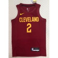 【Hot Pressed】2023 Nba Cleveland Cavaliers No. 2 Irving Red Basketball Jersey