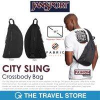 JANSPORT City Sling Crossbody Bag (Black Top) กระเป๋าสะพาย กระเป๋าพาดลำตัว