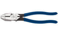 Klein Tools D213-9 Linemans Square Nose Pliers, High Leverage Electrical Pliers with Induction Hardened Knives, 9-Inch