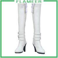 COD dsdgfhgfsdsss [FlameerMY❤] 1/6 Womens Zip Up Long Boots Shoes Accessories for 12 Female Action Figure