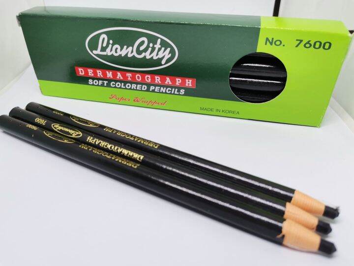 [ UNO ] 12pcs / box Lion City Dermatograph Tailors Pencil - Sewing ...