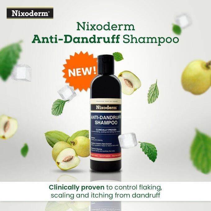 Nixoderm Anti Dandruff Shampoo 350ml Lazada 9888