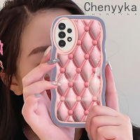 Chenyyka เคส A04s ลายการ์ตูน5G A13 A13กาแล็คซี่ของปลอกสำหรับ Samsung สีชมพู3D ลายคลื่นขอบนุ่มเคสมือถือกันกระแทกแบบใสสร้างสรรค์เคสโปร่งใสลายกล้องถ่ายรูปซิลิกาเจลป้องกัน