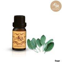 Aroma&amp;More Sage Essential oil น้ำมันหอมระเหยเสจ 100% สเปน 5/10/30/100ML