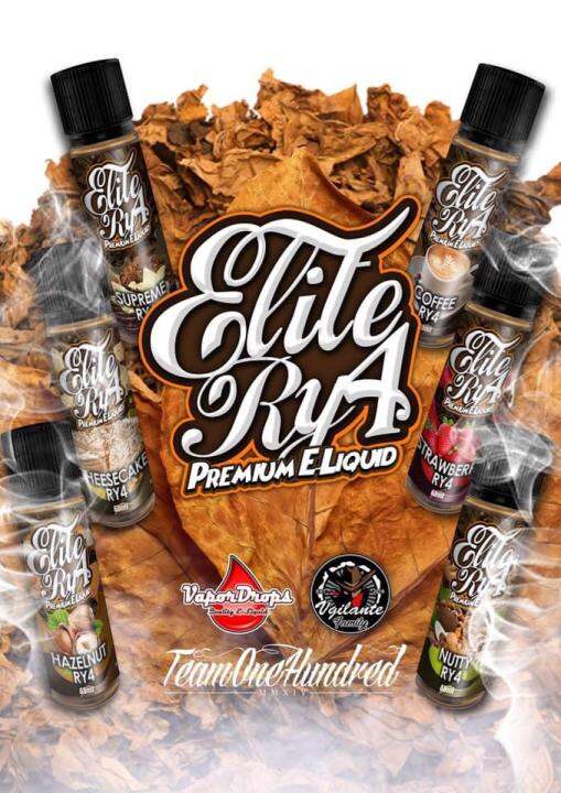Elite RY4 65ml Vape Juice E liquid Vaping Low Strength High VG Lazada PH