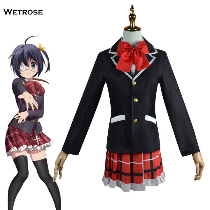 wetrose-love-chunibyo-amp-ชุดริกก้า-takanashi-สำหรับผู้หญิงชุดคอสเพลย์อนิเมะเกมชุดคอสเพลย์ชุดธรรมดา