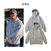 WTAPS เสื้อฮู้ดแนวสตรีทสำหรับผู้ชายและผู้หญิง,เสื้อมีฮู้ดผ้าโพกศีรษะทรงหลวม T005ฤดูใบไม้ผลิและใหม่