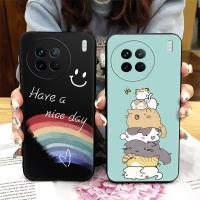 Anti-knock Durable Phone Case For VIVO X90 5G/V2241A Silicone New Fashion Design protective Shockproof Back Cover Cover