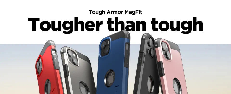 Spigen iPhone 15 Plus Case Tough Armor MagFit