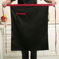 ﹍☬卍 Chef apron special kitchen men amp; 39;s hotel restaurant restaurant back kitchen half-length short apron household cleaning