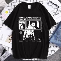 Fashion Style Serial Experiments Lain Couple Tee T-Shirts Unsiex High Quality Classic Comfortabtrend Tees Funny Style Wears S-4XL-5XL-6XL