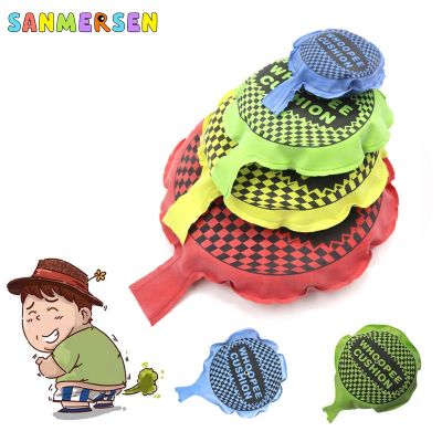 【LZ】 Kids Fun Baby Prank Toys Whoopee Cushion Jokes Gags Pranks Maker Tricky Funny Seat Fart Sound Pad Pillow For Children Adult Toys