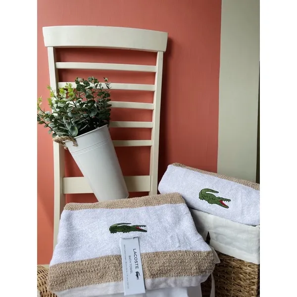 Authentic Lacoste Bath Towel Lazada PH