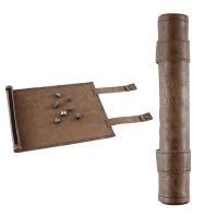 【LZ】 Dobrável Dice Rolling Tray Mat Portátil Accs Bag Scroll Pouch para Mesa Jogo