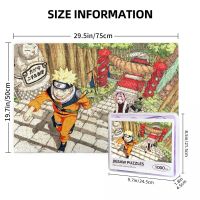 Naruto 1000 Pieces Wooden Puzzle Jigsaw Adult Childrens Educational Puzzles Exquisite Gift Box Packaging