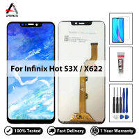 6.2 ต้นฉบับสำหรับ Infinix ร้อน S3X X622จอแสดงผล LCD Touch Screen 100% ทดสอบสมัชชา Digitizer เปลี่ยนที่มีคุณภาพสูงไม่มีพิกเซลตาย + เครื่องมือฟรี