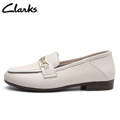 Clarks_ รองเท้าโลฟเฟอร์ผู้หญิง - Pure Block