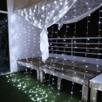 {Best-selling party decoration} 3M LED Curtain Garland บนหน้าต่าง USB Power Fairy Lights Festoon พร้อมรีโมทปีใหม่ Garland ไฟ Led ตกแต่งคริสต์มาส