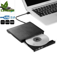 Leflame บางภายนอก Usb 3.0 Dvd Rw Cd Writer เครื่องเล่นอ่านไดรฟ์ออปติคัล Burner 5Gbps การส่งข้อมูลสำหรับแล็ปท็อป Pc