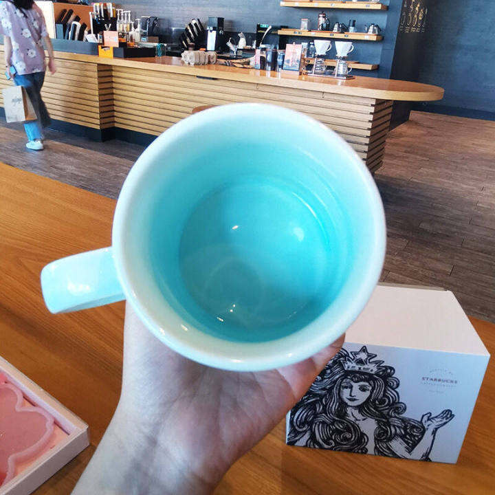 starbuck-mug-ถ้วยเซรามิค-ของขวัญฟรี-starbuck-ช้อนและ-coaster-355ml-mermaid-ocean-goddess-แก้วกาแฟเซรามิคคู่ถ้วยจำกัด-edition823