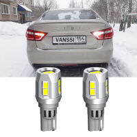 VANSSI 2pcs T20 W215W 7443 LED Bulb for LADA Vesta Granta Kalina front DRL DHO Light 7443 SRCK LED Car Light White Red Yellow