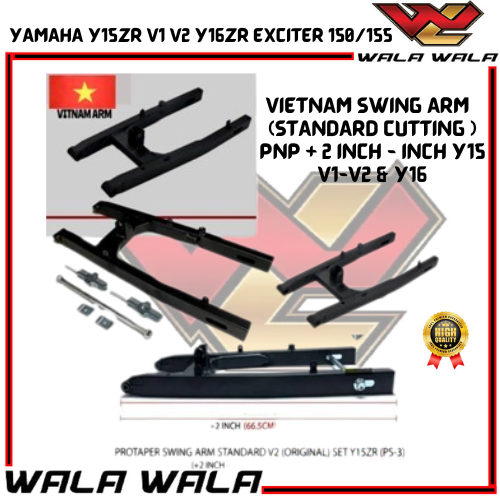 YAMAHA Y15ZR V1 V2 Y16ZR EXCITER 150/155 VIETNAM SWING ARM