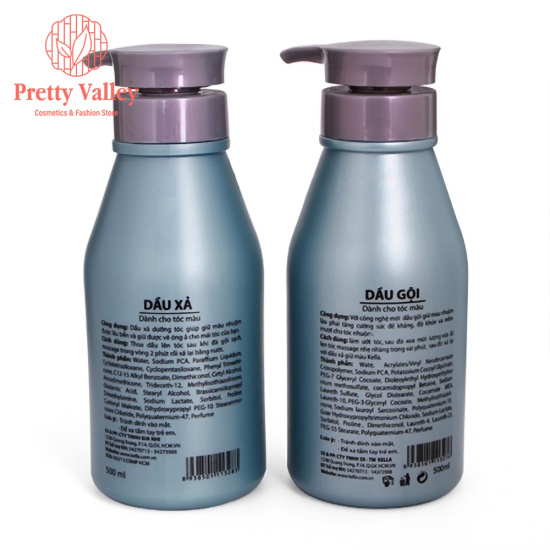 Dầu xả kella cho tóc nhuộm giúp giữ màu và phục hồi tóc dung tích 500ml - ảnh sản phẩm 4