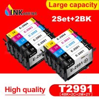 หมึก T2991หมึกพิมพ์ J136หมึกพิมพ์ตลับหมึกสำหรับ Epson T2996 T29 29XL เติมหมึก XP 235 247 245 332 335 342 345 435 432 442เครื่องพิมพ์445