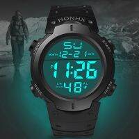 【Hot seller】 50-meter swimming waterproof sports electronic watch teenager adult boy luminous middle school student male and female