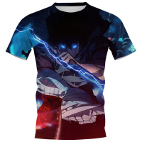 CLOOCL Fashion nd T-shirt Cartoon Anime Solo Leveling T-Shirt 3D Print Summer Casual Style T-shirt Hip Hop Top Drop Shipping