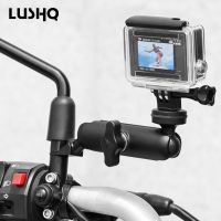 Motorcycle Bicycle Camera Holder Handlebar Mirror Mount Bracket For HONDA Sh 125I Cg 125 Cbf 1000 Varadero 125 X Adv Bros 160