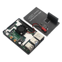 Raspberry Pi 4 Model B 3.5 inch Touch Screen 50FPS 480x320 LCD with Cooling Fan ABS Case Heat Sinks for Raspberry Pi 4