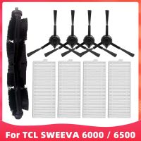 สำหรับ TCL SWEEVA หุ่นยนต์ดูดฝุ่น RVR3A 6000 6500ลูกกลิ้งแปรงด้านข้างหลักอะไหล่เสริมตัวกรอง Hepa