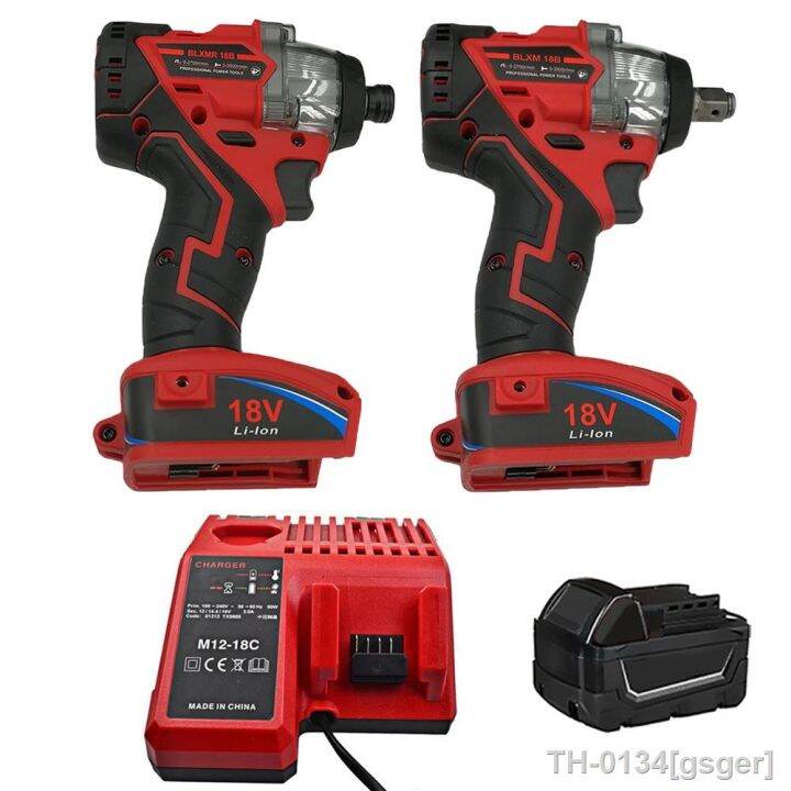 gsger-el-trica-brushless-wrench-ferramenta-el-trica-chave-de-fenda-para-milwaukee-18v-battery-trechargeable