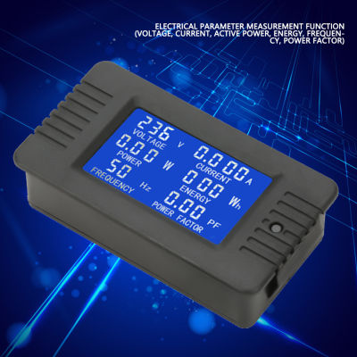 PEACEFAIR PZEM-022 AC Digital Meter Power Energy Voltage Current Test With Closed Type CT 100A