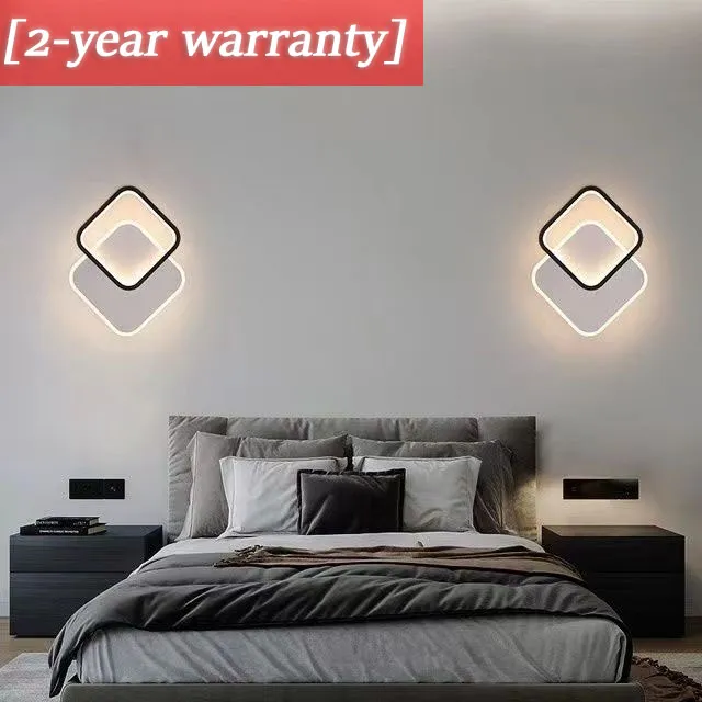 2-year warranty】 wall lamp LED light for bedroom bedside modern creative  corridor stair lamp living