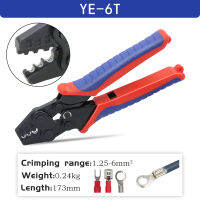 Multi function crimping pliers for OT UT SC RV SV non-insulatedinsulated terminals capacity 1.25mm2-8mm2 electrical hand tools