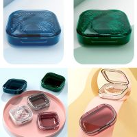 Portable Braces Box Denture Storage Box Mouth Guard Container Denture Case Sealed Transparent Plastic Box Holder